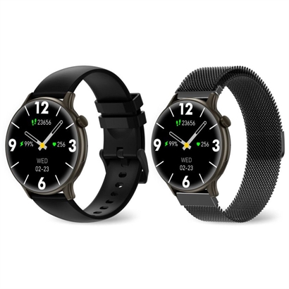 Livoo Smart Ur med 2 Urremme - Vejledende Udsalgspris 1.399,-